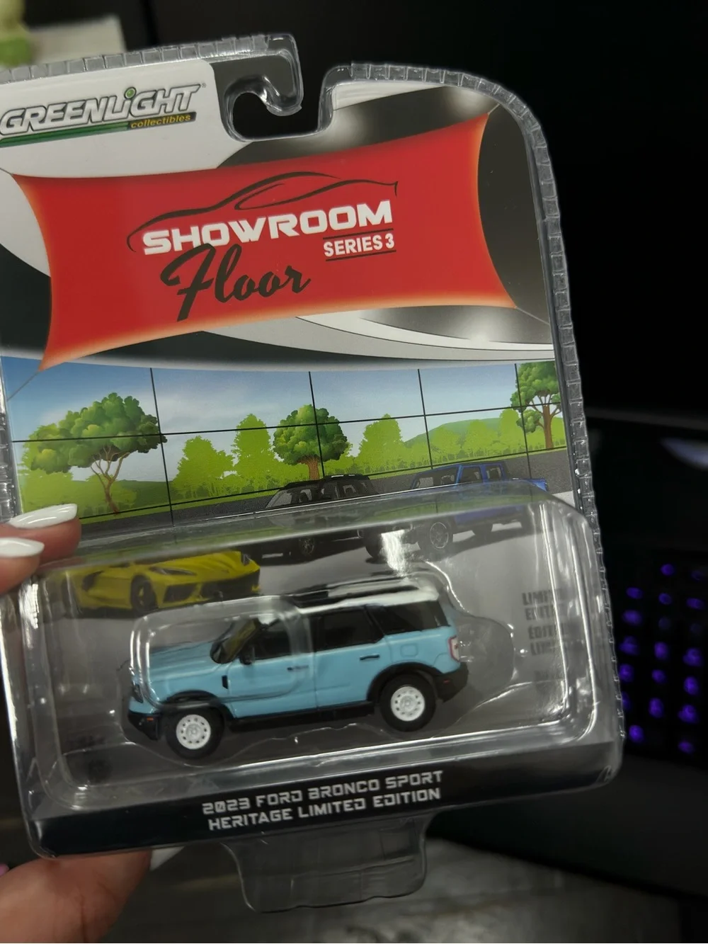 GREEN LIGHT 2023 ford heritage bronco sport